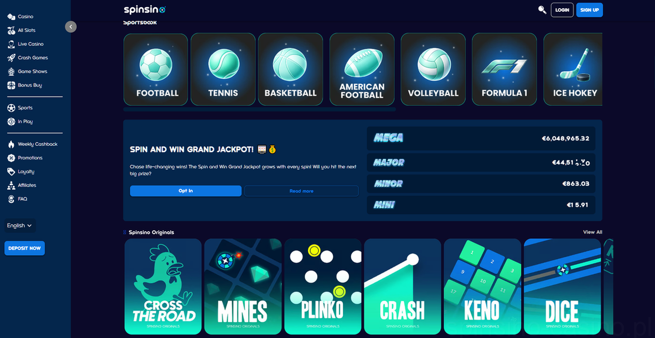 Spinsino Casino Casino